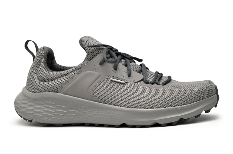 Male sport shoe on white background